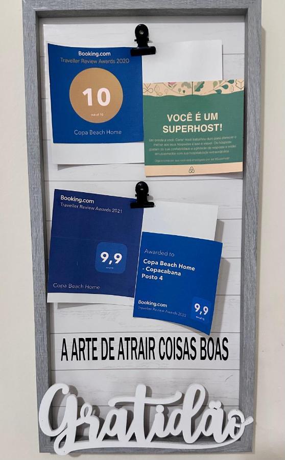 Copa Beach Home - Copacabana Posto 4 Quadra Da Praia Rio de Janeiro Bagian luar foto