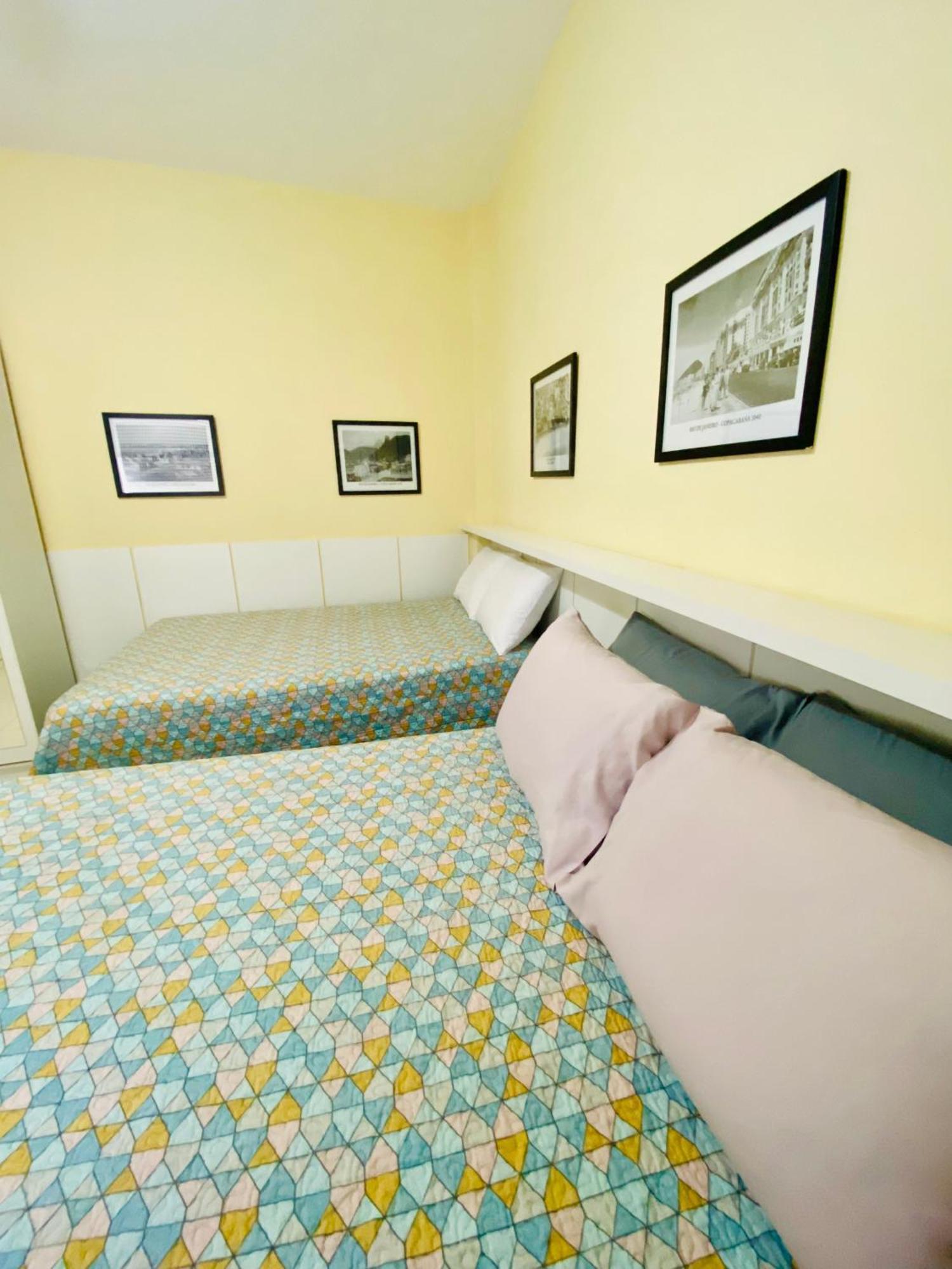 Copa Beach Home - Copacabana Posto 4 Quadra Da Praia Rio de Janeiro Bagian luar foto